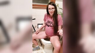 When you're pregnant you pee CONSTANTLY