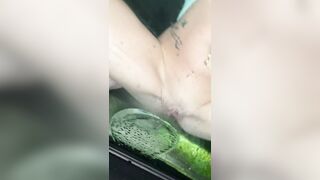 Honey, I’ll clean the windshield for you????