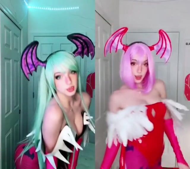 Miss Bri Cosplay as Morrigan and Lilith