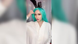 Bunny Bulma from Dragon Ball by itsAriaBB